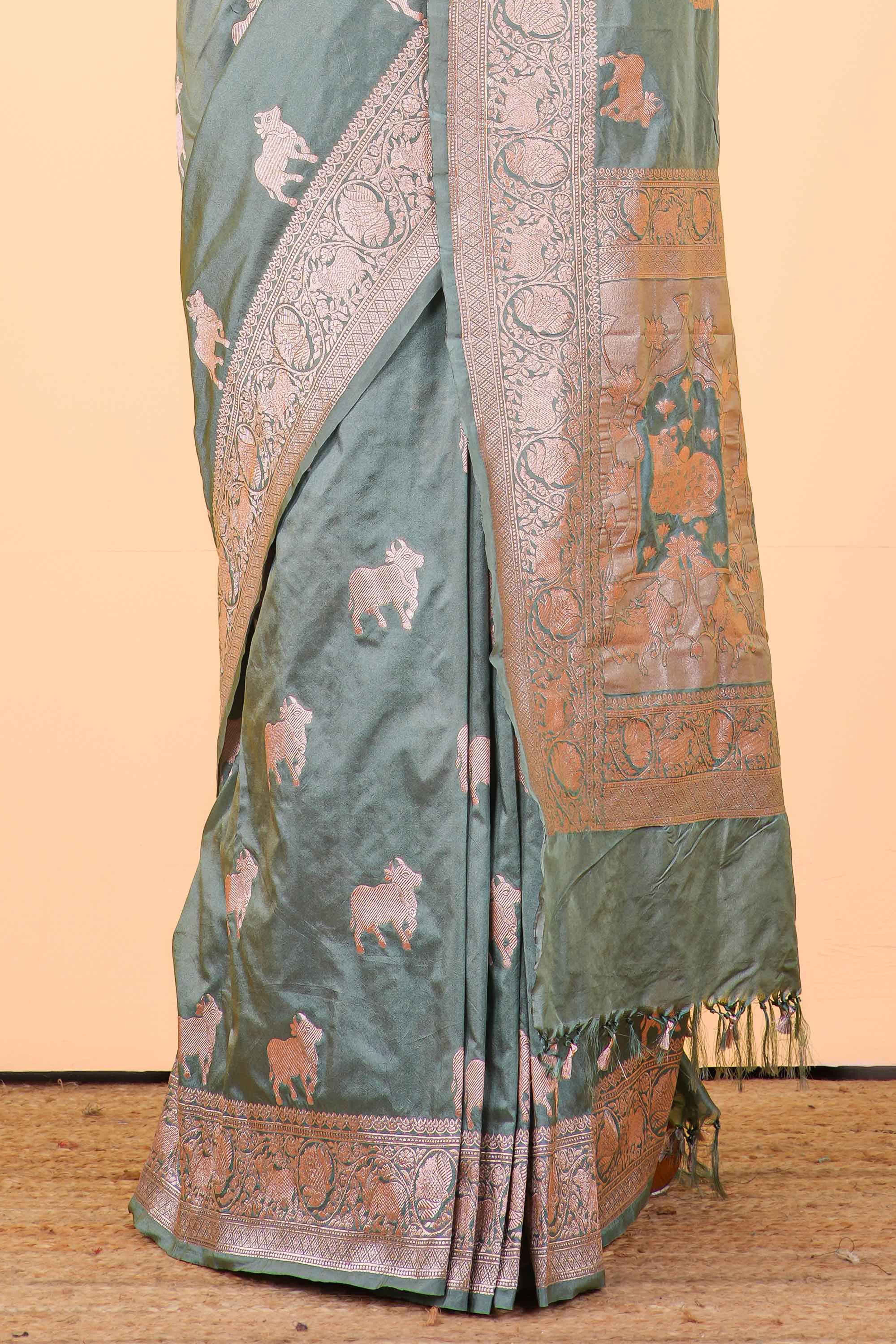Art Silk Saree - Image 4