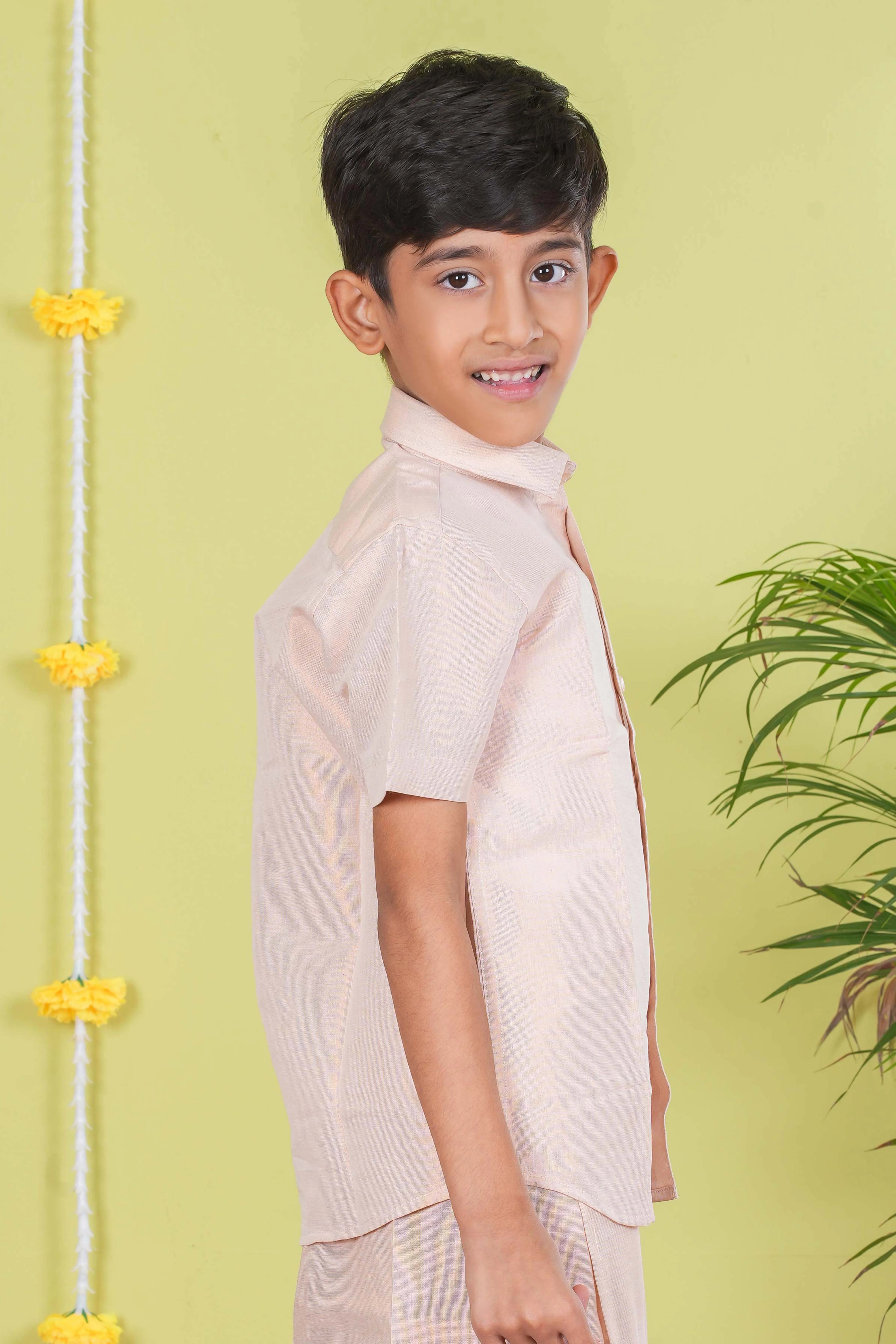 Boy's Dhoti Shirt Set - Image 3