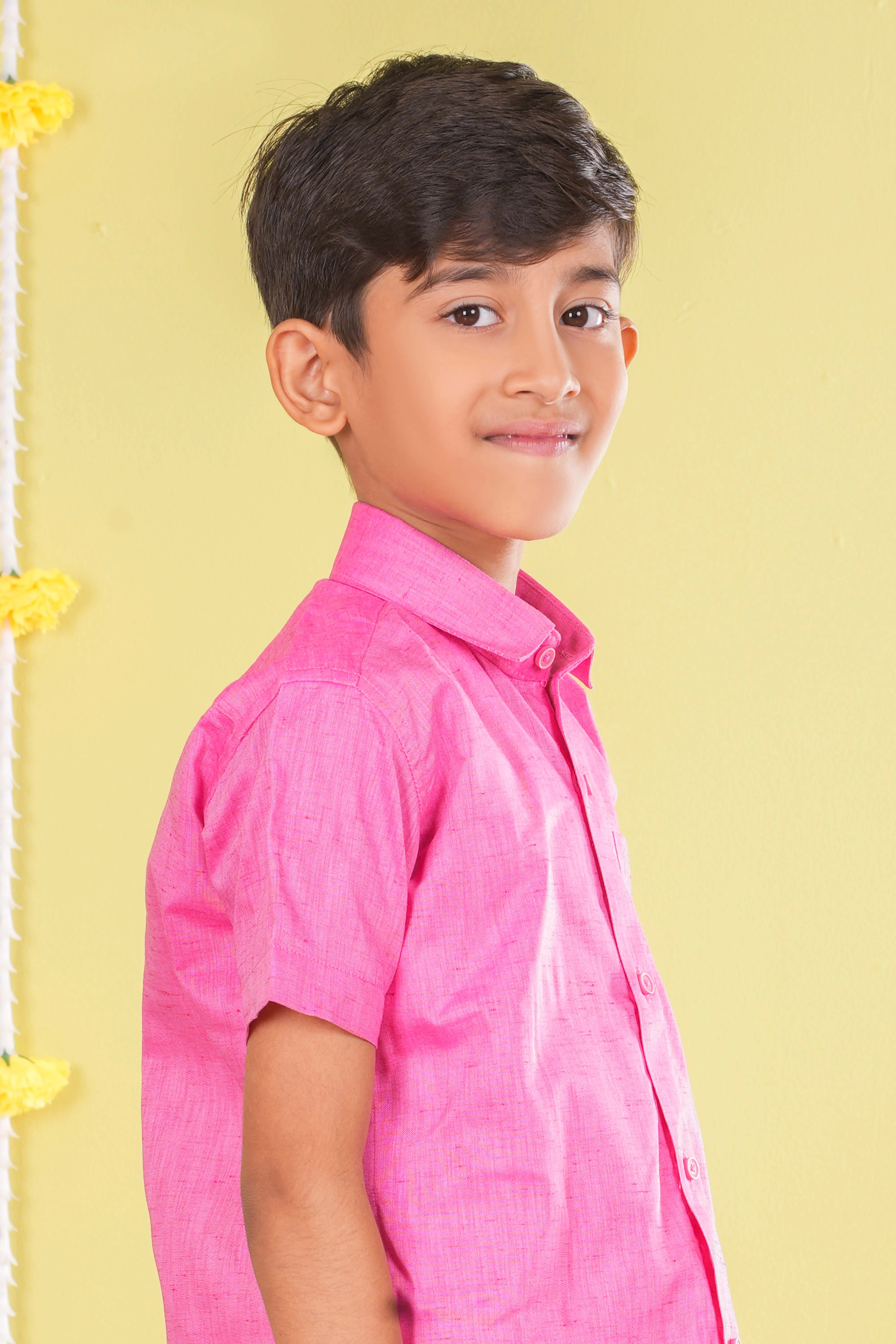 Boy's Dhoti Shirt Set - Image 2