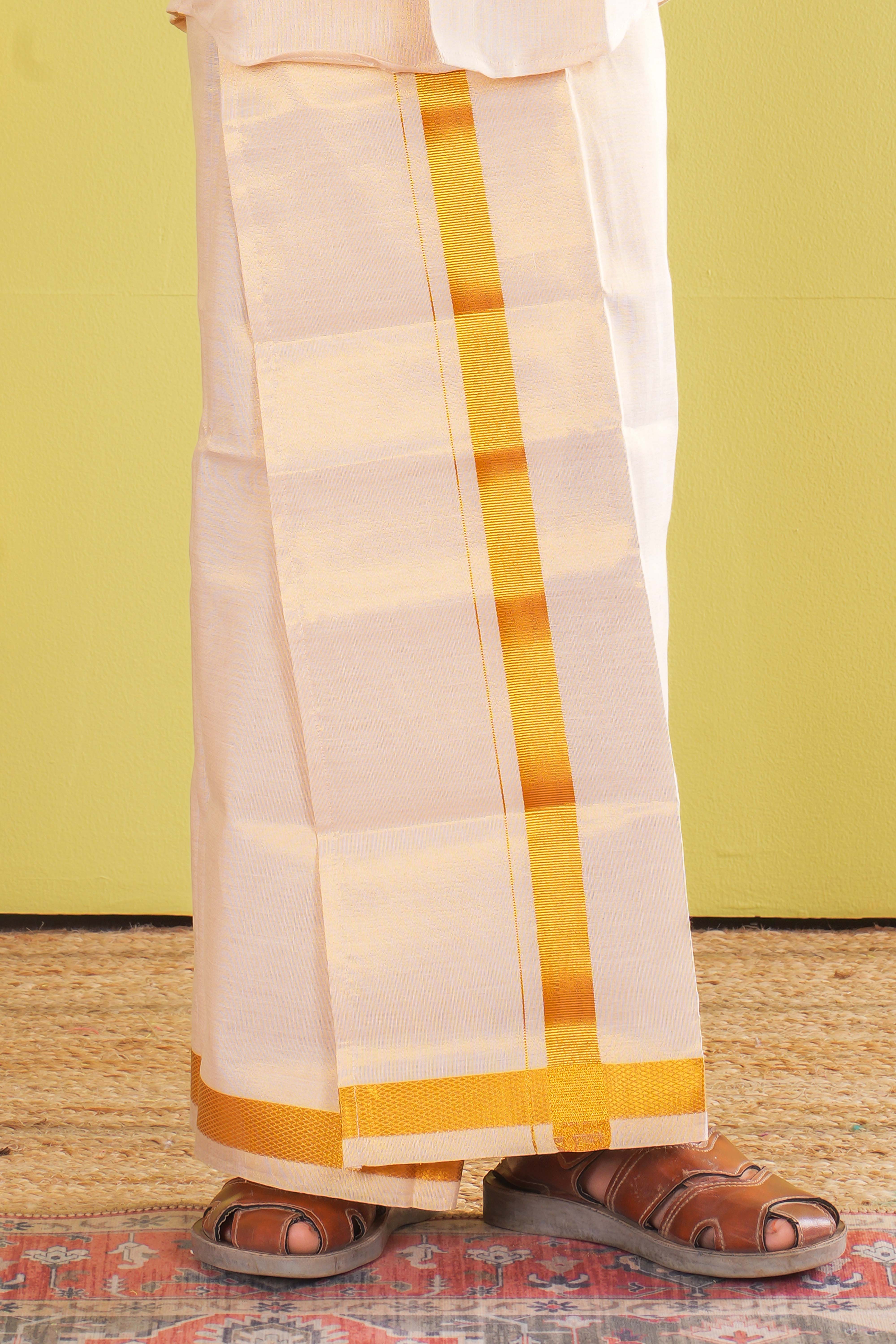 Boy's Dhoti Shirt Set - Image 4