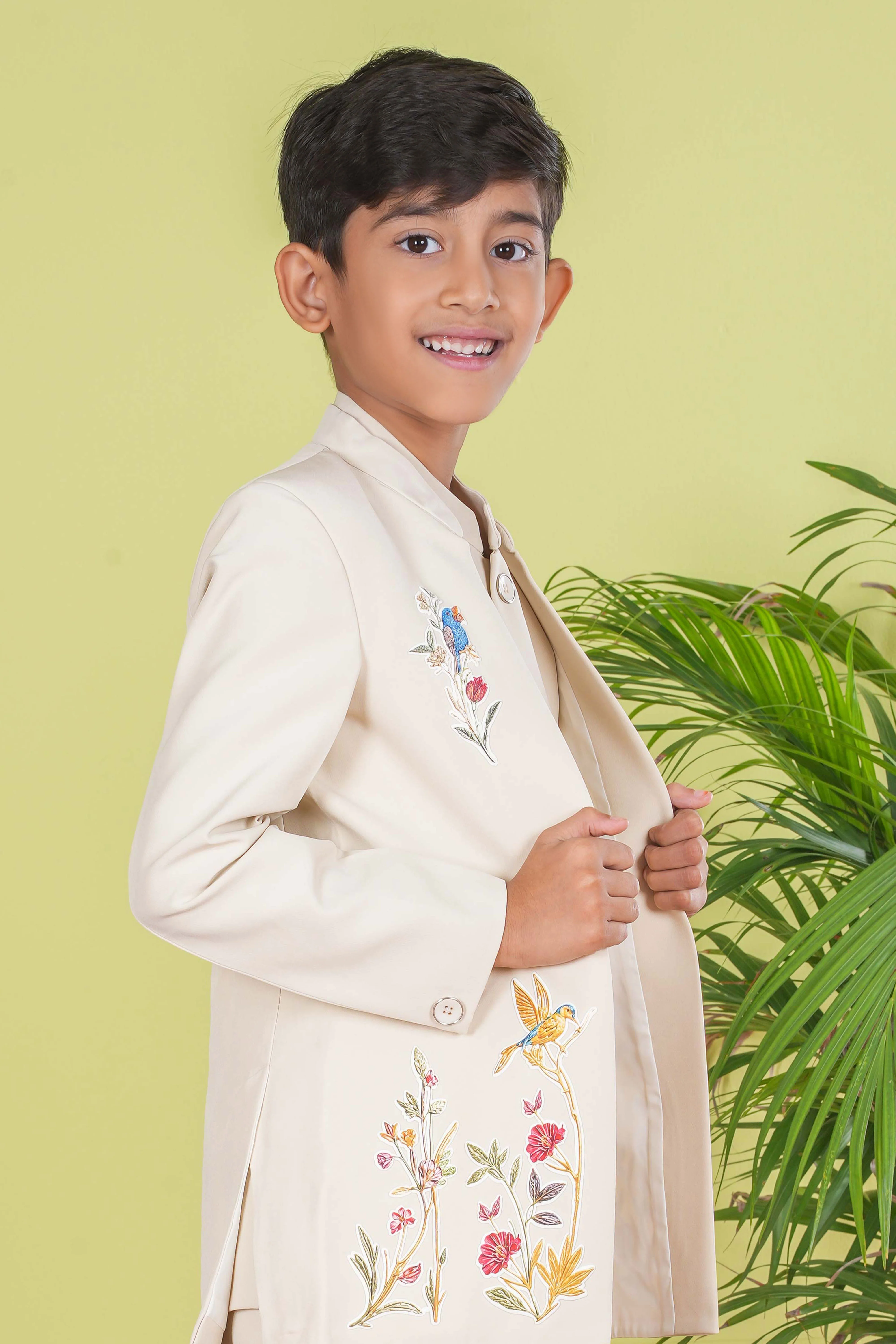 Boy's Coat Suit Set - Image 2