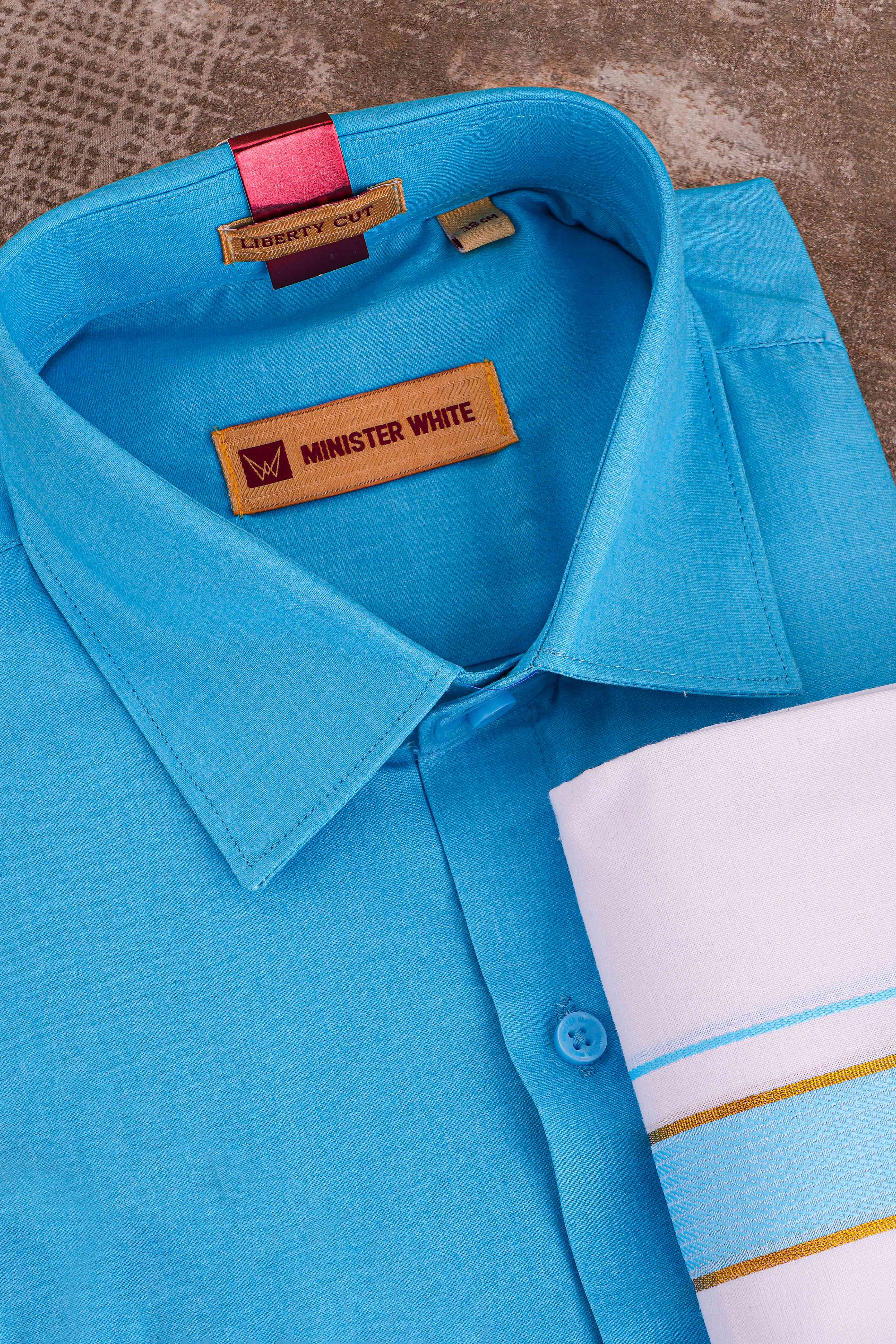 Mens Dhoti Shirt Set - Image 3