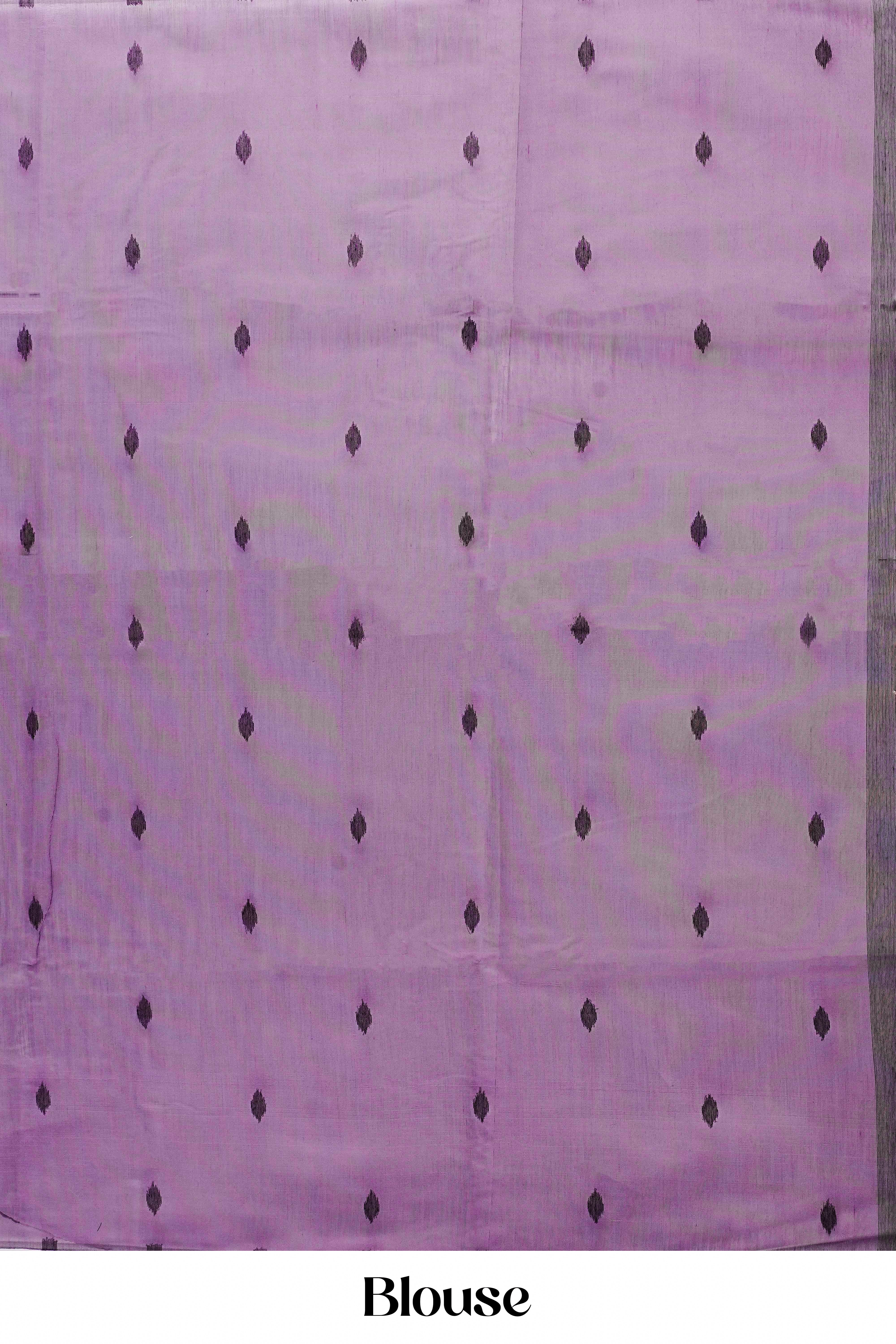 Purple South Cotton Ikkat Designs Thread Border - Image 6