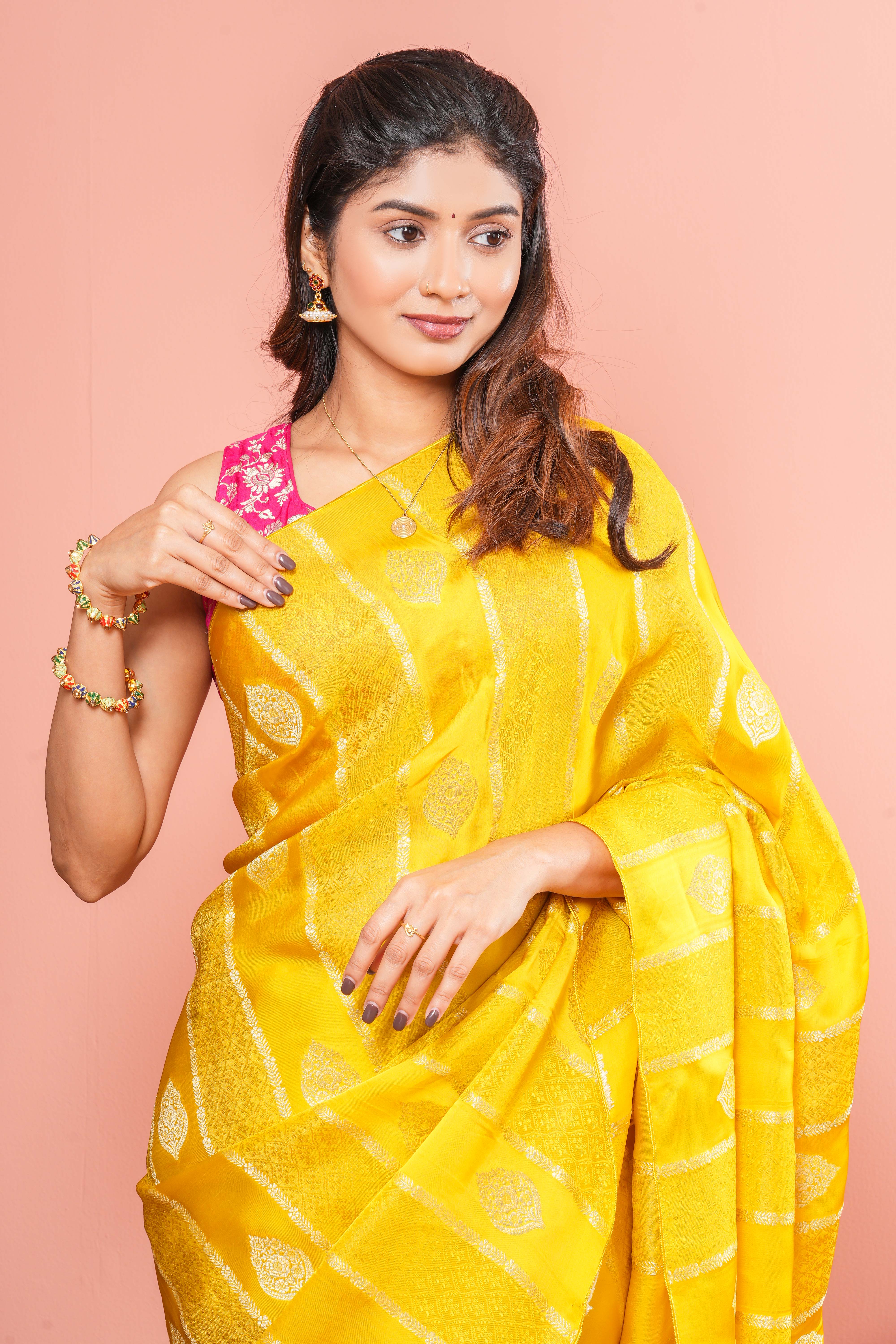 Viscose Georgette Sarees - Image 2