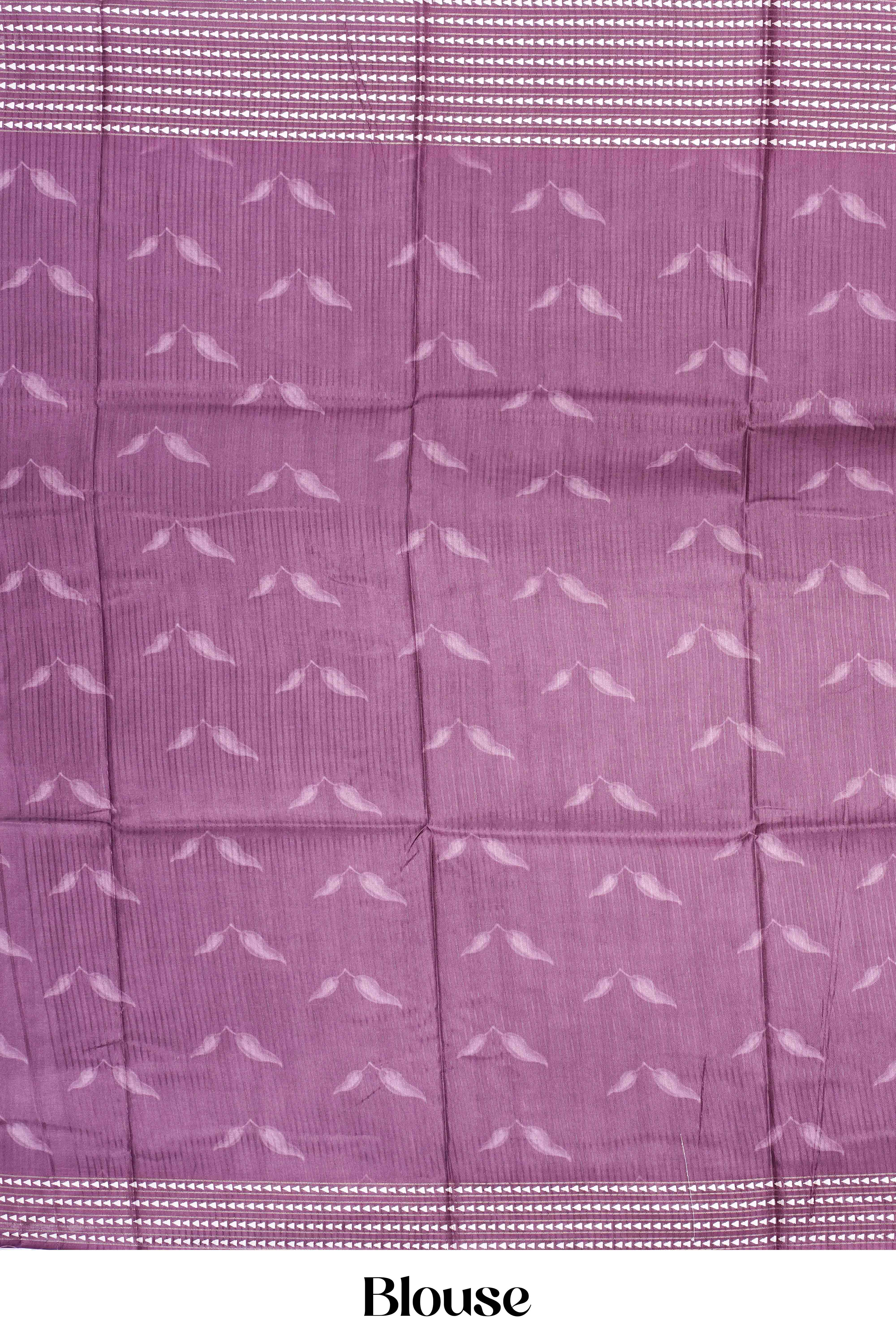 tussar saree with all over body digital print - Image 7